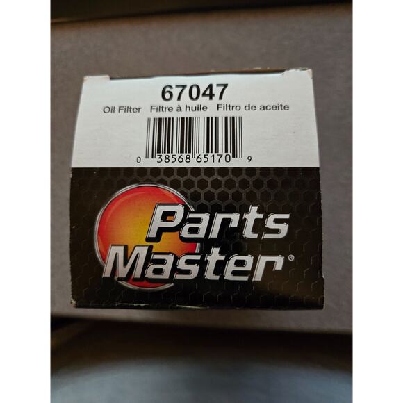 Engine Oil Filter Parts Master 67047 - Picture 3 of 3